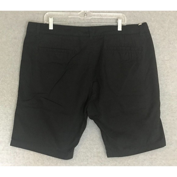 New! MATCH & MATCHSTICK Men's size 40 Chino Shorts Flat Front Dark Blue NWT - Picture 2 of 10